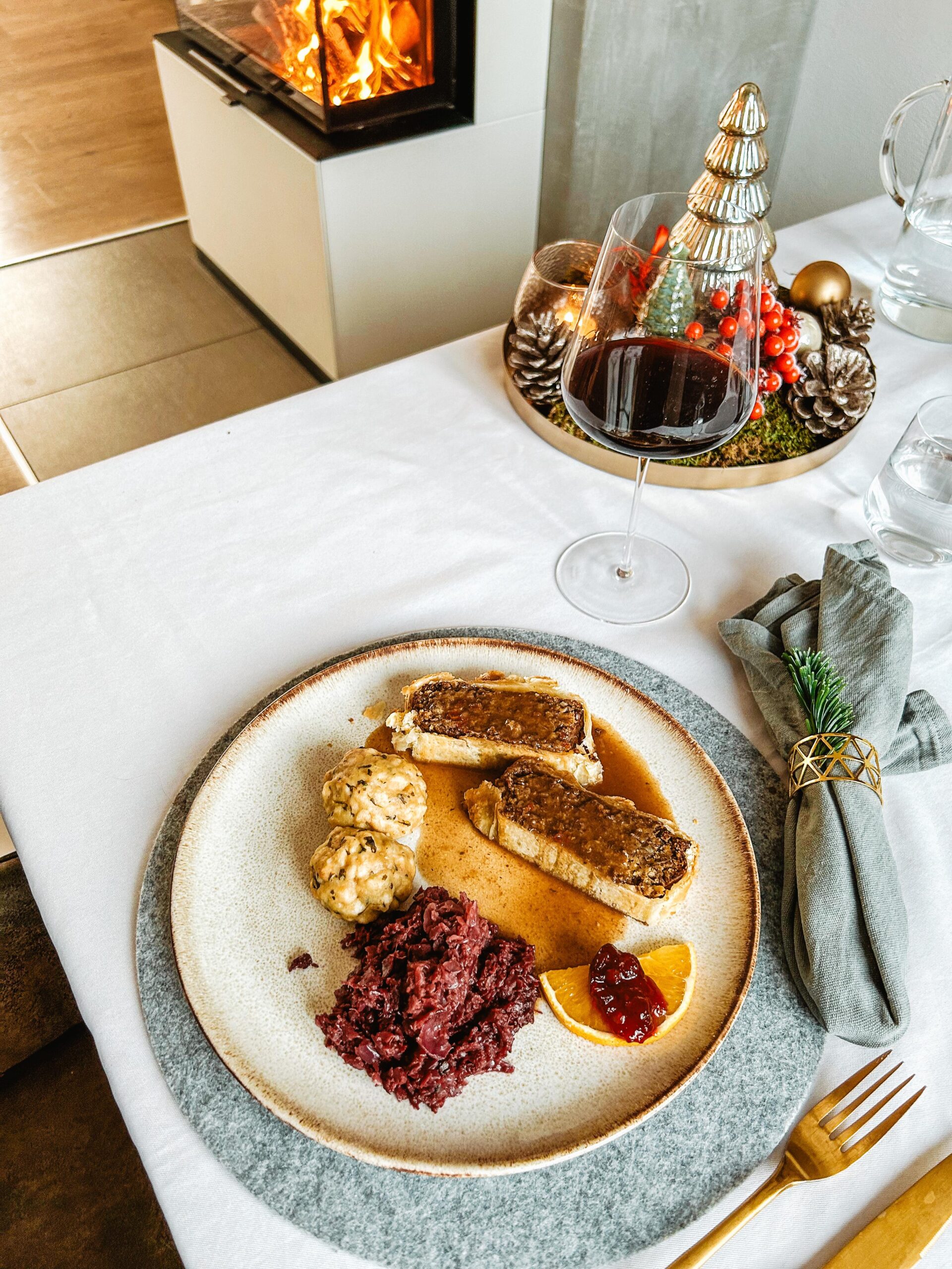 Veganes Weihnachtsmenü